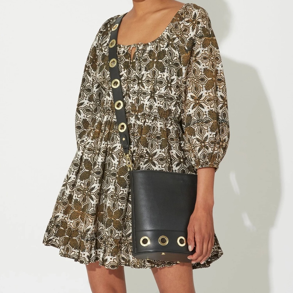 Cleobella Rochelle Bucket Bag- Black - Picture 2 of 4